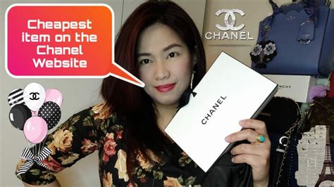 chanel things|cheapest thing on chanel website.